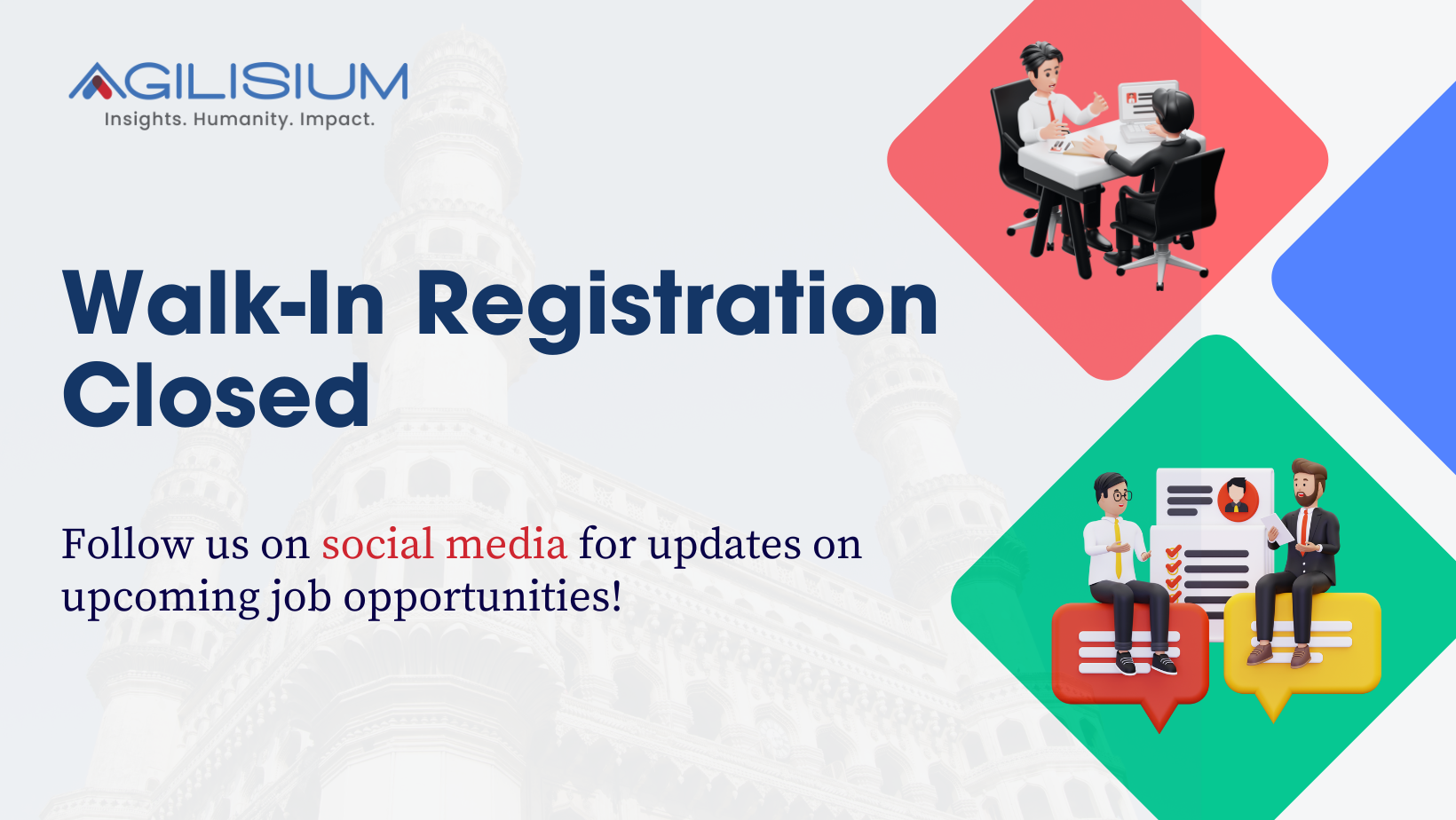 Walk-in Registration Closed